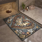 Diatomite Bath Mat – Fast-Drying Non-Slip Floor Mat for Bathroom