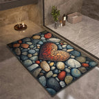 Diatomite Bath Mat – Fast-Drying Non-Slip Floor Mat for Bathroom
