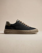 Men's Canvas Sneakers Low-Top Minimalist Design