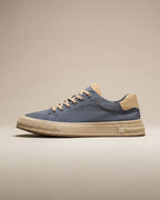 Men's Canvas Sneakers Low-Top Minimalist Design