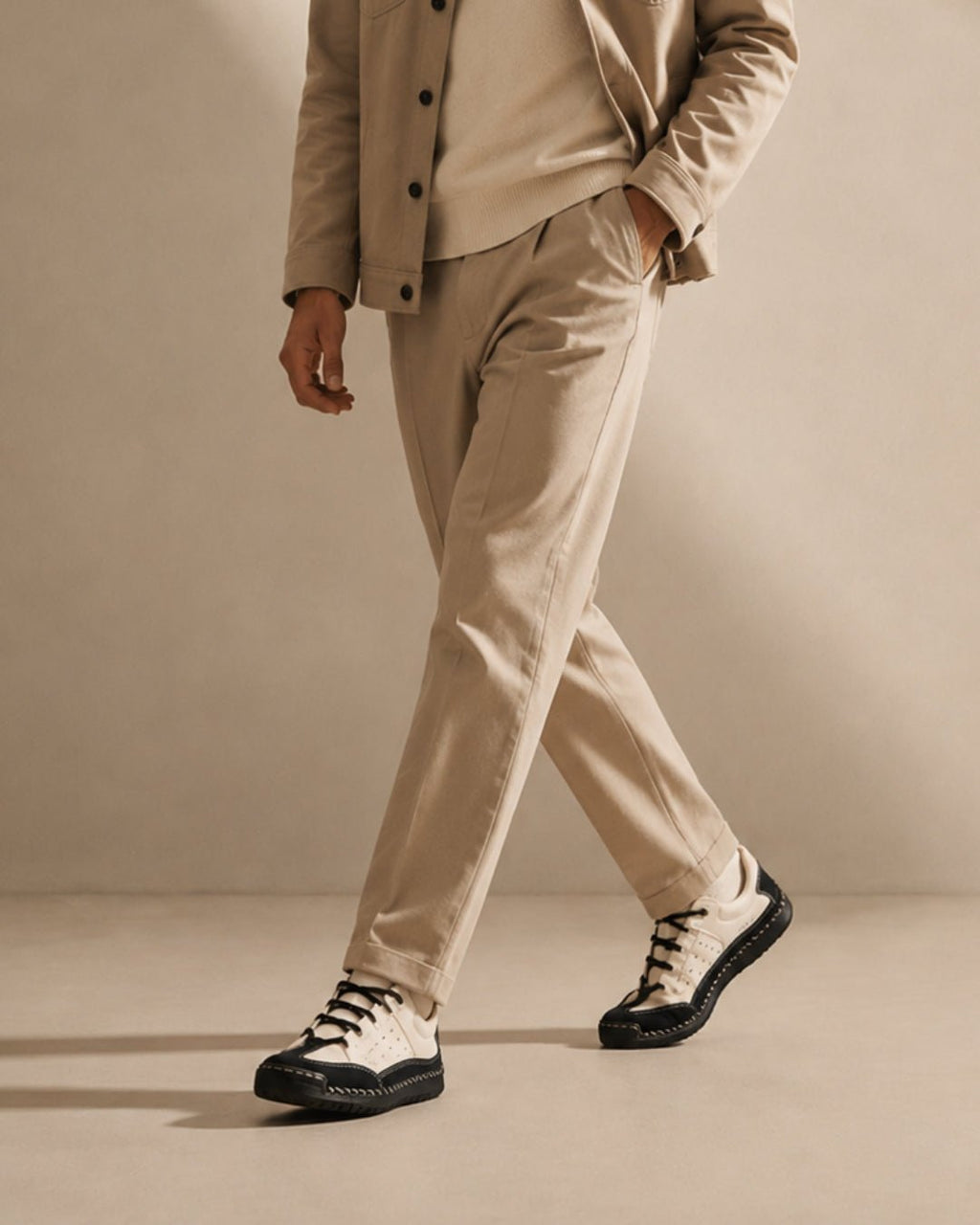 ARDELIO - Orvello Low | Casual Leather Sneaker - ARD-ORV-NOI-7