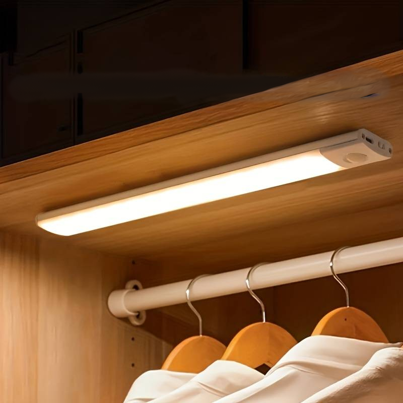 Rechargeable Motion Sensor Stick Light - Dimmable Cordless LED Light