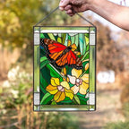 Acrylic Stained Glass Wall Decoration with Colorful Sunlight Effect