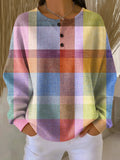 Women's Waffle Knit Jumper - Thick Fleece-Lined Sweater