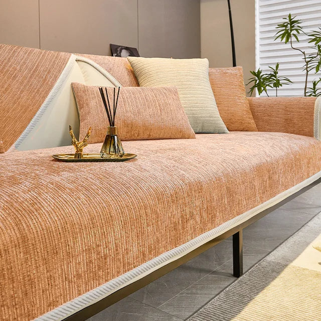 Sofa Cover - Non-Slip Chenille Couch Protector for Pets