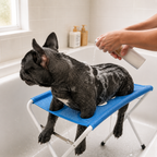 Dog Bath Platform – Elevated Non-Slip Stainless Steel