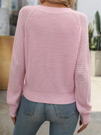 Women's V-Neck Jumper – Soft Knit Pullover