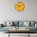 SCANDICLOCK – Nordic Black Wall Clock – Precise and Elegant for Any Home