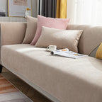 Non-Slip Chenille Sofa Cover - Soft Couch Protector