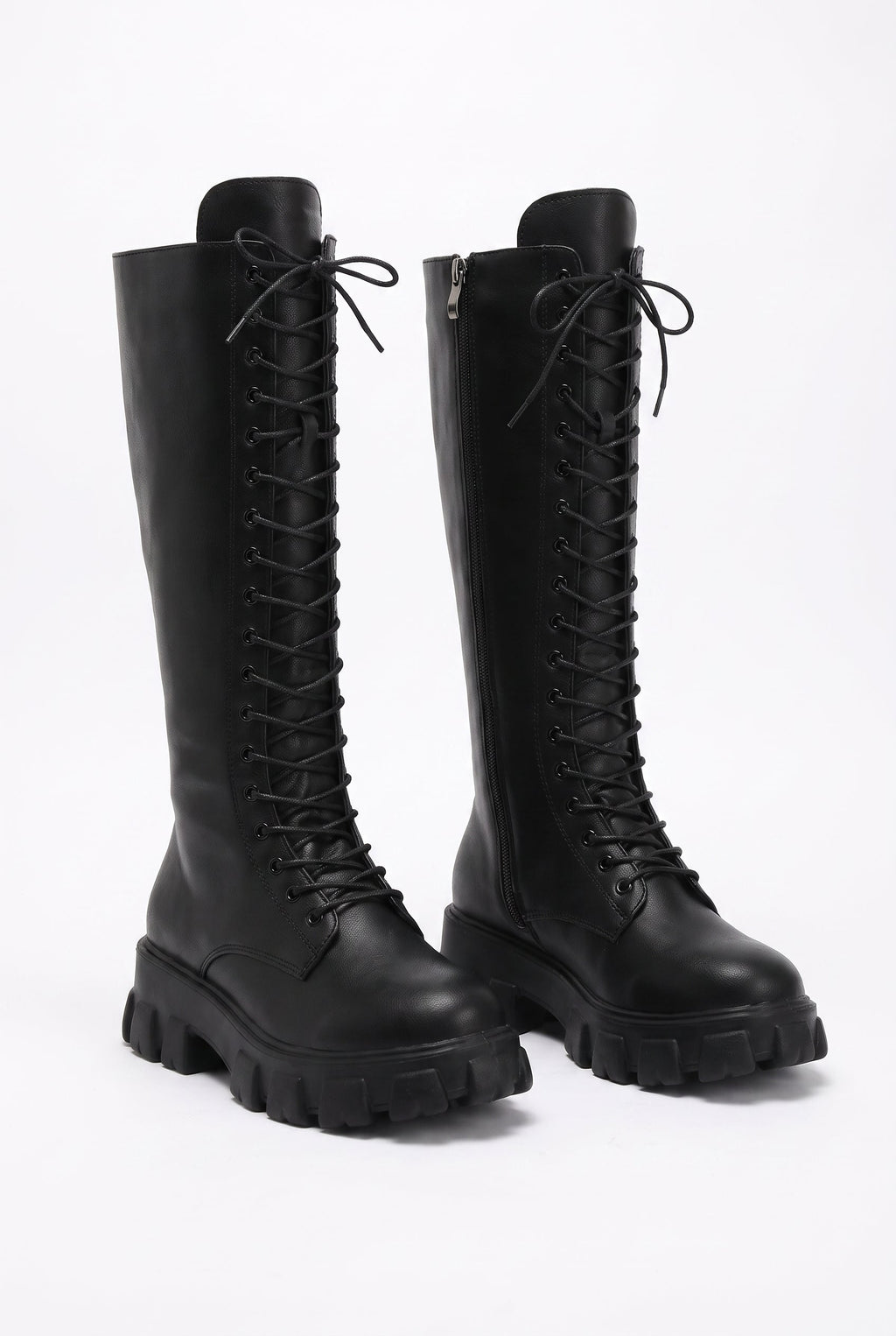 Women's Long Boots Modern in Black — primary product