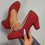 Women's Orthopaedic Heels - Wide Toe Box Comfort Pumps