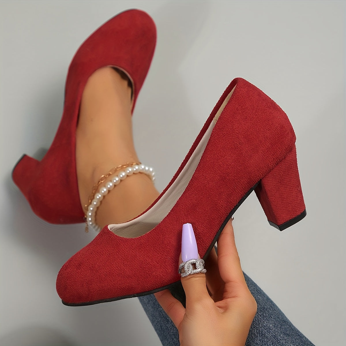 Women's Orthopaedic Heels - Wide Toe Box Comfort Pumps