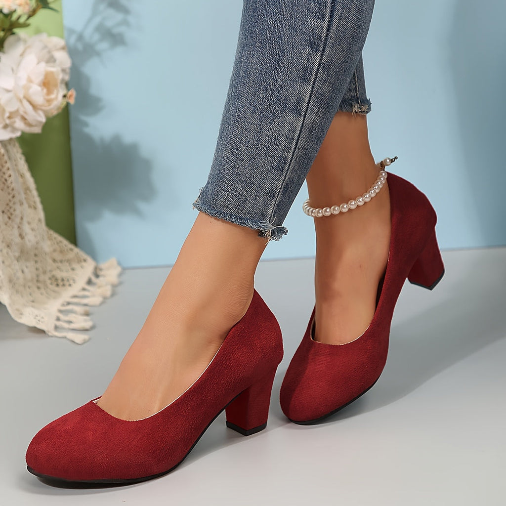 Women's Orthopaedic Heels - Wide Toe Box Comfort Pumps
