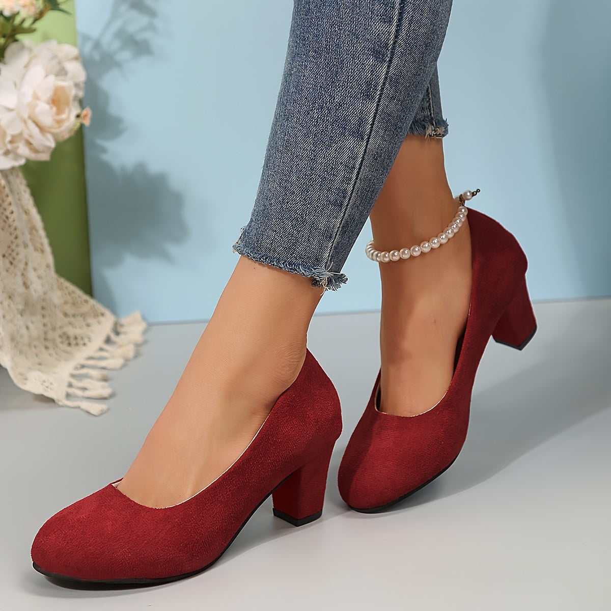 Women's Orthopaedic Heels - Wide Toe Box Comfort Pumps