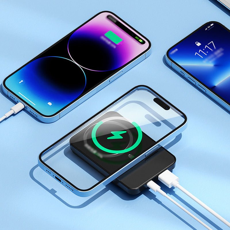Portable Power Bank 20000mAh - Ultra-Slim Phone Charger