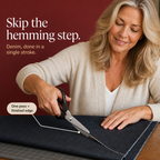 Spring-Assisted Zigzag Pinking Shears – Fabric Edge Scissors