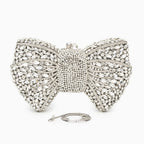 Elegant clutch bag in soft leather with a textured finish, featuring gold tone clasp and compact design — view 14 — view 14