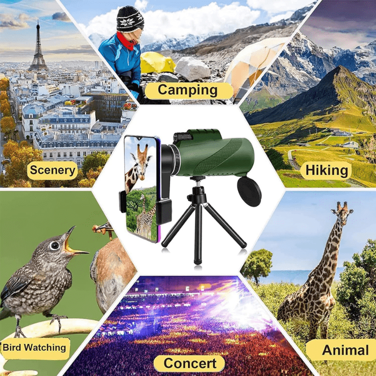 Compact 600x Ultra - Zoom Monocular - Monocular - Wild Eye Vision