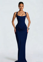 Claudia Corset Satin Maxi Dress_7