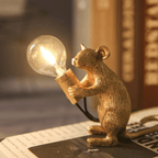 Creative Mouse Lamp with Artistic Design and LED Lighting for Playful Interiors