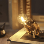 Creative Mouse Lamp with Artistic Design and LED Lighting for Playful Interiors