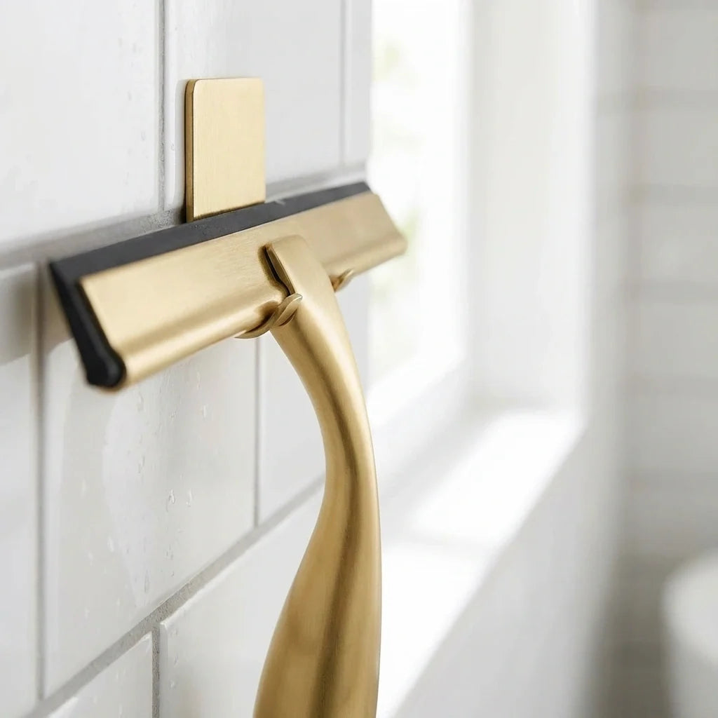 Stainless Steel Shower Squeegee with Wall Hook