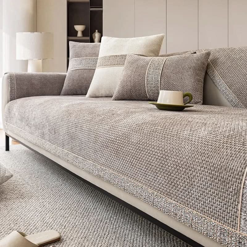LINENLUX Sofa Cover – Non-Slip and Elegant for Any Living Room