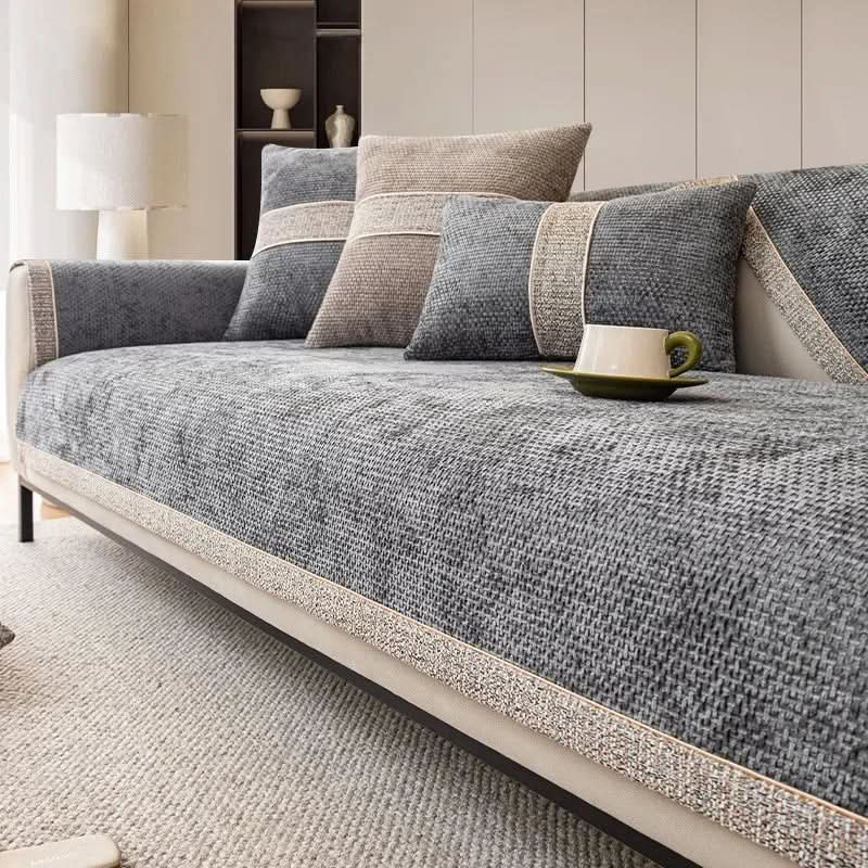 LINENLUX Sofa Cover – Non-Slip and Elegant for Any Living Room