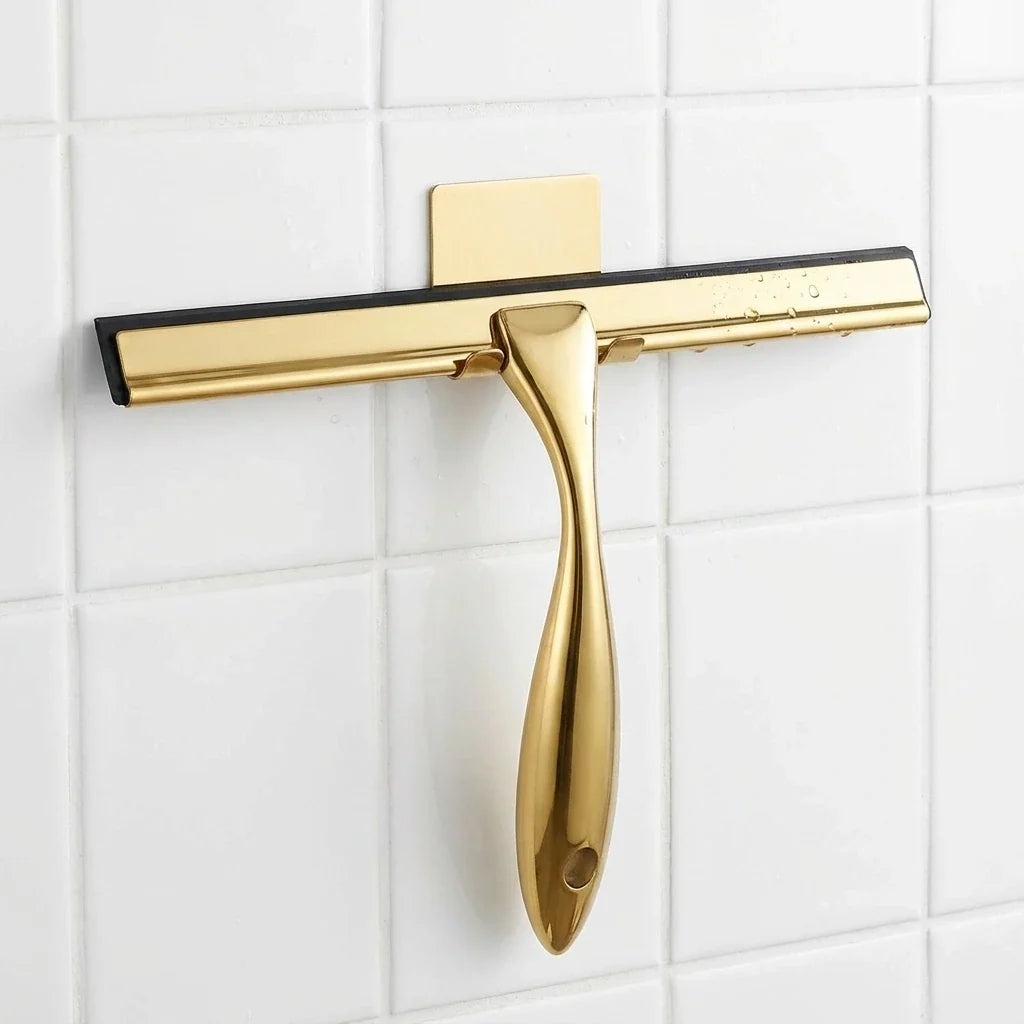 Stainless Steel Shower Squeegee with Wall Hook