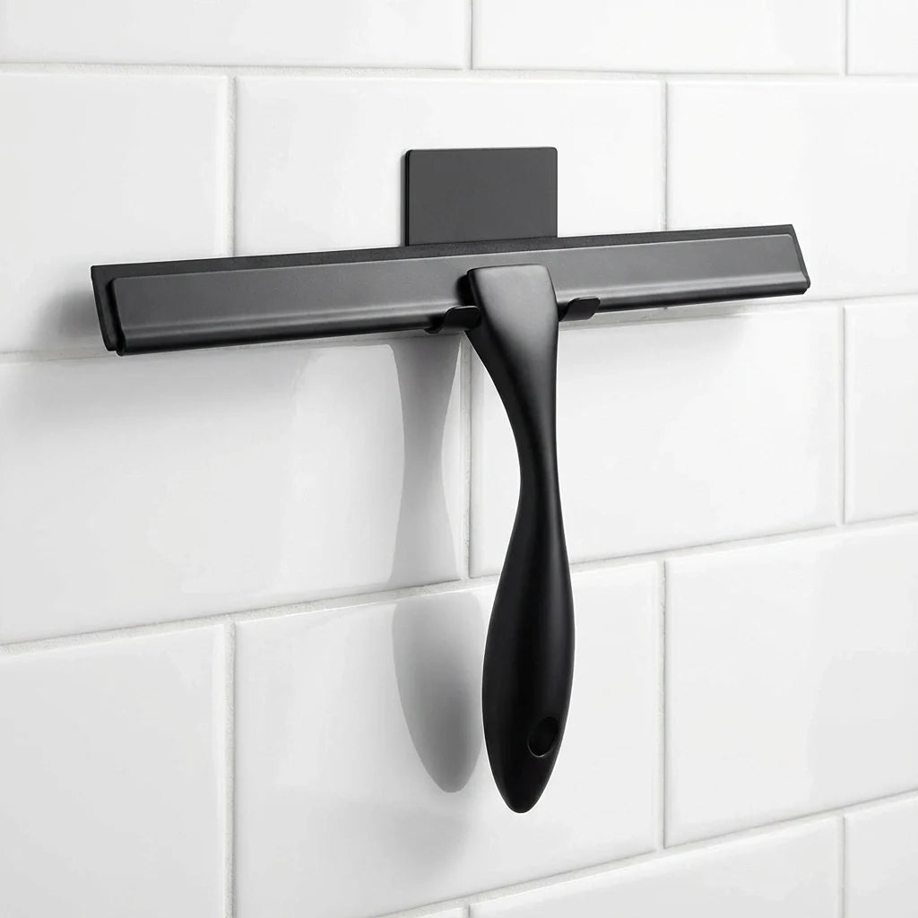 Stainless Steel Shower Squeegee with Wall Hook