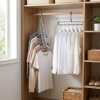 Closet Hanger Organizer Set (3-Pack) – Space-Saving Vertical Storage