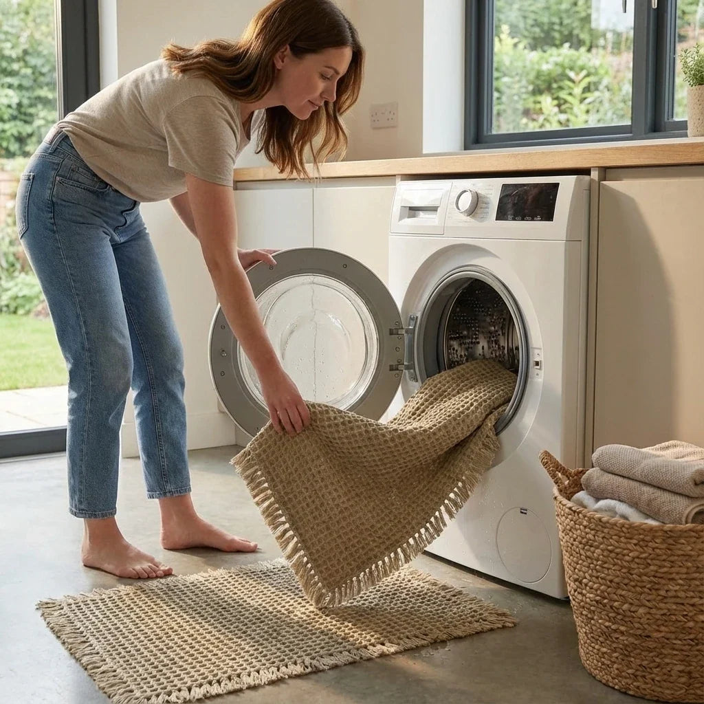 Non-Slip Bath Mat - Quick-Dry Waffle Weave