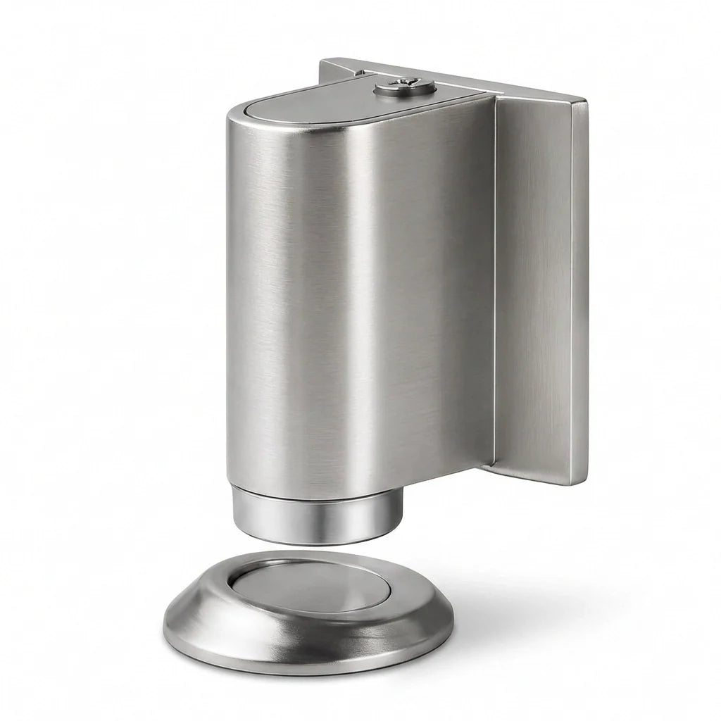 Magnetic Door Stopper - Zinc Alloy Floor Mount Door Holder