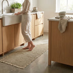 Non-Slip Bath Mat - Quick-Dry Waffle Weave