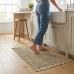 Non-Slip Bath Mat - Quick-Dry Waffle Weave