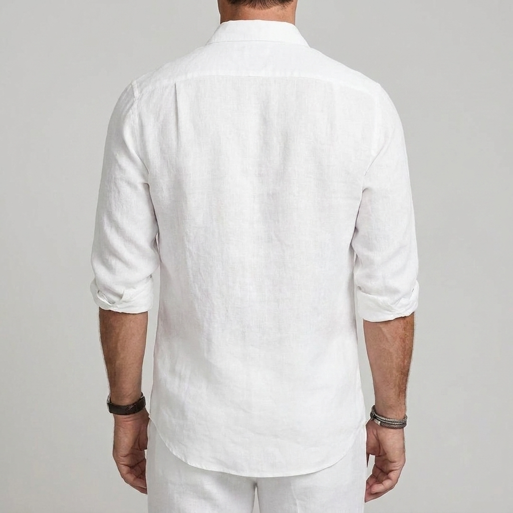 Men's Linen Shirt – Lightweight Summer Button-Up