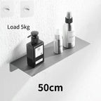 Floating Wall Shelf No Drill - Adhesive Bathroom Shelf
