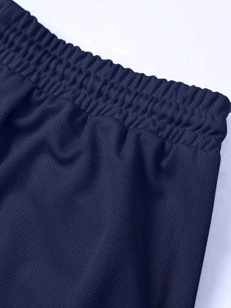 Men's Summer Polo Shirt and Shorts Set – Lightweight Two-Piece