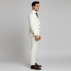 Men's 3-Piece Suit with Waistcoat - Blazer, Vest & Trousers