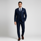 Men's 3-Piece Suit with Waistcoat - Blazer, Vest & Trousers