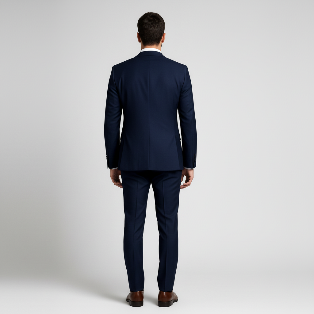 Men's 3-Piece Suit with Waistcoat - Blazer, Vest & Trousers