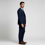 Men's 3-Piece Suit with Waistcoat - Blazer, Vest & Trousers