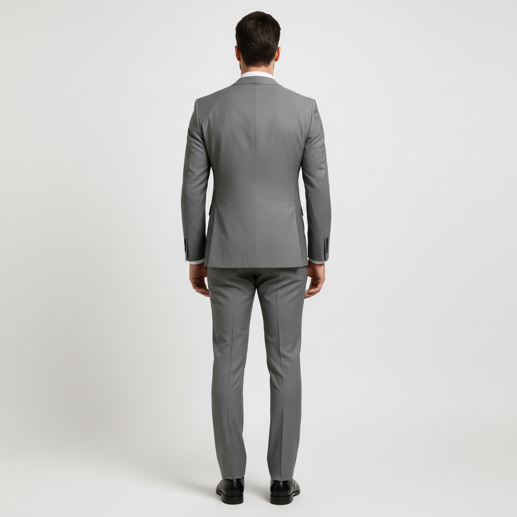 Men's 3-Piece Suit with Waistcoat - Blazer, Vest & Trousers