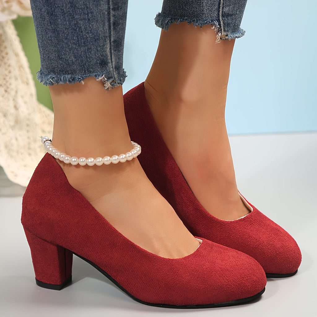 Women's Orthopaedic Heels - Wide Toe Box Comfort Pumps