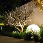 Spherical Garden Light - Rechargeable LED Ball Light with Remote, 16 Colours