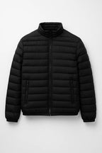 Men's Slim Fit Zip Jacket - Padded Casual Jacket
