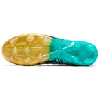 Men's Football Boots High-Top Studs - Wide Fit Synthetic Upper