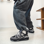 Men's Lightweight Sneaker-Style Shoes - Lace-Up Casual Trainers