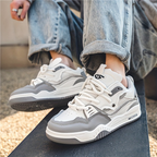 Men's Lightweight Sneaker-Style Shoes - Lace-Up Casual Trainers