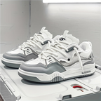 Men's Lightweight Sneaker-Style Shoes - Lace-Up Casual Trainers